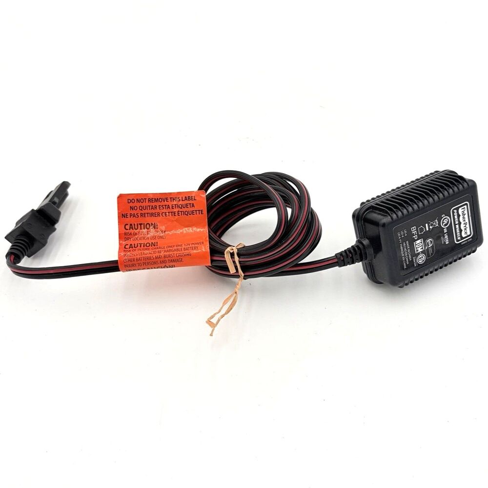 Fisher Price Power Wheels 12V Battery Charger 00801-1778 Lead Acid